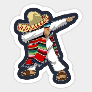 Mexican Dabbing Sticker